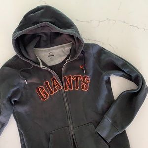 Nike Giants Baseball ZipUp Hoodie